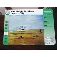 С005-3133 Открытка The Wright Brothers Learn to Fly США Конец 1990-х – начало 2000-х