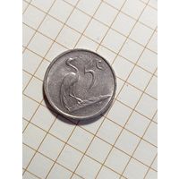 Южная Африка 5 центов 1988 года .