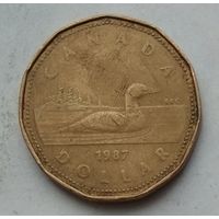 Канада 1 доллар 1987 г.