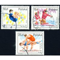 Успех польских спортсменов на чемпионатах мира Польша 1987 год 3 марки