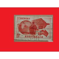 Марка Экспорт 1963 год Австралия