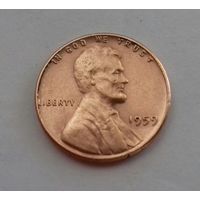 1 цент, США 1959 г.