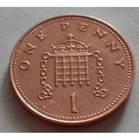 1 пенни, Великобритания 2008 г.