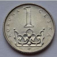 Чехия, 1 крона 2001 г.