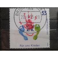 Германия 2004 Детям Михель-1,0 евро гаш