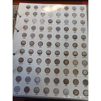 Лист информационный для монет 5 копеек 1859-1915 + 25 пенни 1865-1917