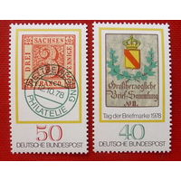 Германия. ФРГ. День почтовой марки. ( 2 марки ) 1978 года.