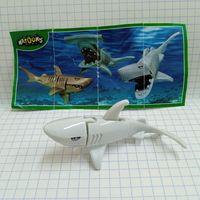 Коллекционная киндер-игрушка SD 182A, Морские разбойники, Акула (14)