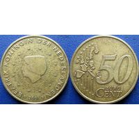Нидерланды, 50 евроцентов 2001 года