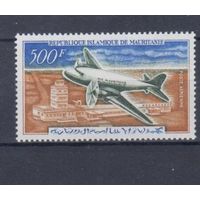 [640] Мавритания 1963. Авиация.Самолет.