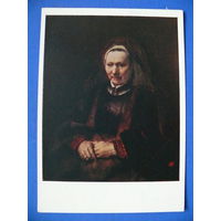 Рембрандт ван Рейн, Портрет старушки, 1958.