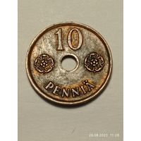 Финляндия 10 пенни 1941  Года .