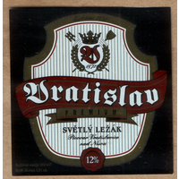 Этикетка пива Bratislau Е412