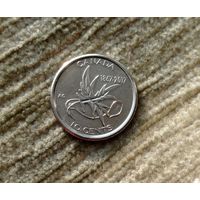 Werty71 Канада 10 центов 2017 150 лет Конфедерации Канады - Крылья мира  Елизавета II 2