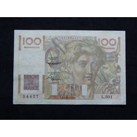Франция 100 франков 1952г.