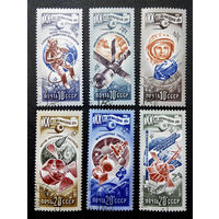 СССР 1977 г. Космос. 20 лет космической эры, полная серия из 6 марок #0052-K1P3