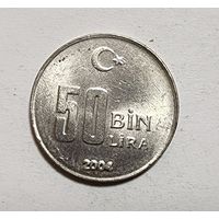 Турция 50.000 лир, 2004