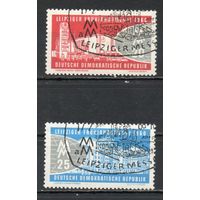 Лейпцигская ярмарка ГДР 1960 год  серия из 2-х марок