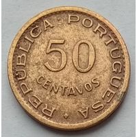 Ангола Португальская 50 сентаво 1953 г.