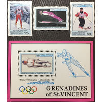 Сент Винсент и Гренадины Зимняя Олимпиада 1992г.