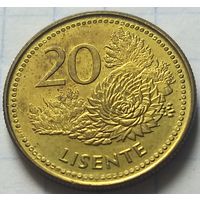 Лесото 20 лисенте, 1998     ( П-10-4 )