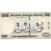 Руанда 500 франк 2019