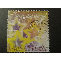 Мальта 2007 поздравительная марка