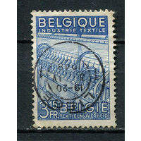 Бельгия - 1948/1949 - Текстильная промышленность 3,15Fr - [Mi.812] - 1 марка. Гашеная.  (Лот 8Ds)