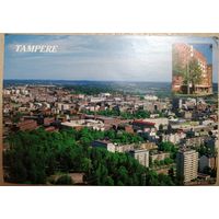 Открытка с видом города Tampere
