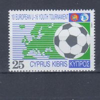[1227] Кипр 1992. Спорт.Футбол. MNH