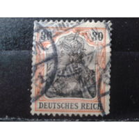 Германия Рейх 1902 Стандарт "Германия" 2-й выпуск без перф. 30 пф