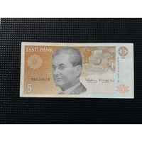 Эстония 5 крон 1991