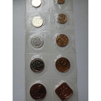 Годовой набор монет 1989 г ММД