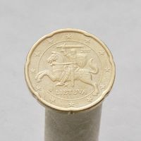 Литва 20 евроцентов 2017