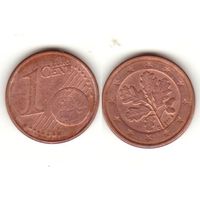 1 евроцент 2004 D