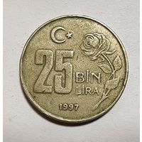 Турция 25.000 лир, 1997