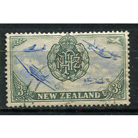 Новая Зеландия - 1946 - Герб 3Р - [Mi.286] - 1 марка. Гашеная.  (LOT EV39)-T10P20