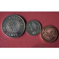 Соломоновы острова. 3 монеты 20,5,2 цента