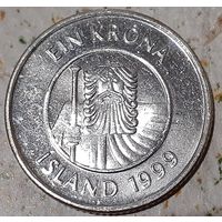 Исландия 1 крона, 1999 (5-5-83)
