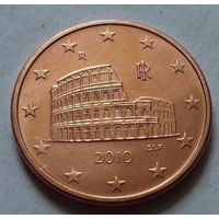 5 евроцентов, Италия 2010 г., AU