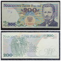 200 злотых Польша 1988 г.