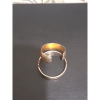 Кольца с интересным золотым покрытием