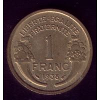 1 Франк 1938 год Франция
