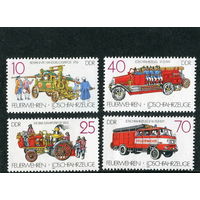 ГДР,1987. история пожарного транспорта автомобили **