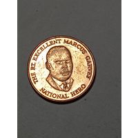 Ямайка 25 центов 2008 года