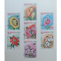 Никарагуа 1984 /Флора / Цветы / Серия 7 марок