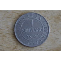 Боливия 1 боливиано 1997