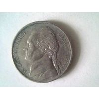 Монеты.США 5 Центов 1994.