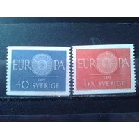 Швеция 1960 Европа** Полная серия
