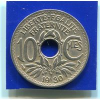 Франция 10 сантимов 1930